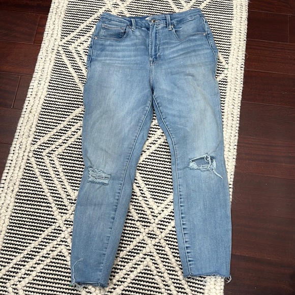 Good American Jeans Good Waist American Jeans Crop Poshmark